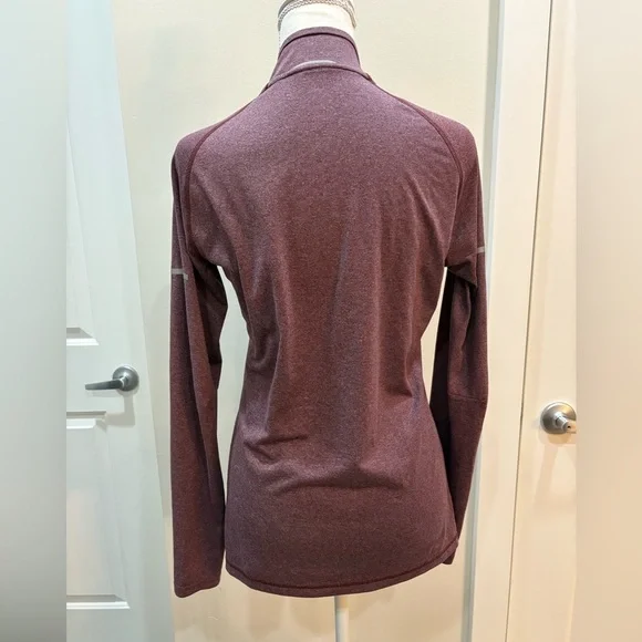 Adidas Running Climalite Quarter Zip Long Sleeve Pullover Size medium - Picture 3 of 12